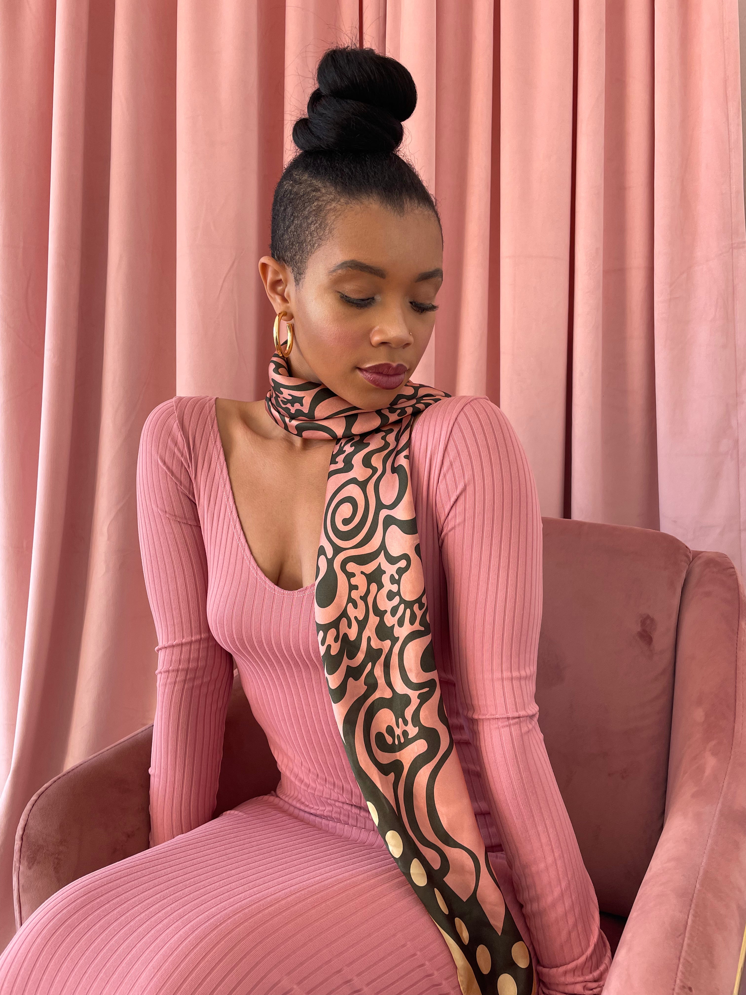 THE WITCH - Desert Rose | Silk Scarf