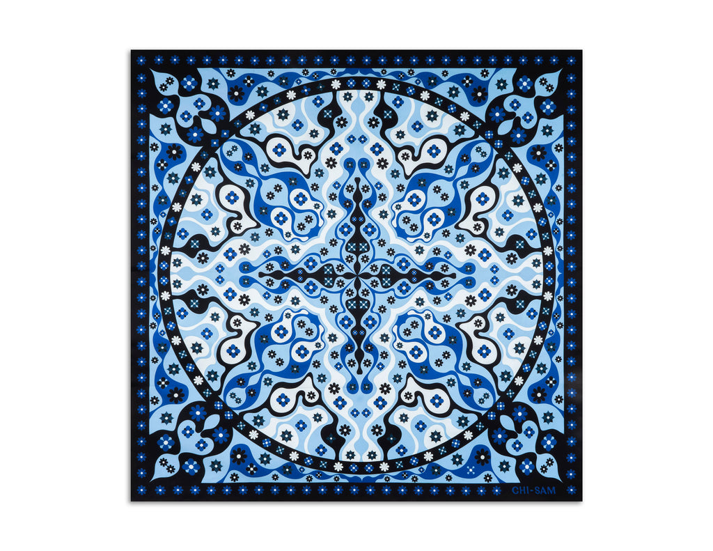 CIRCUS — Midnight Ink | Silk Scarf