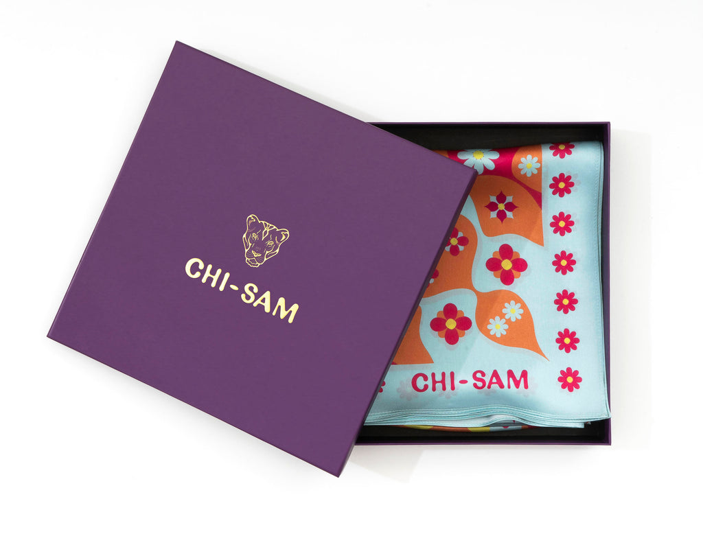 CIRCUS — Sunset Bloom | Silk Scarf