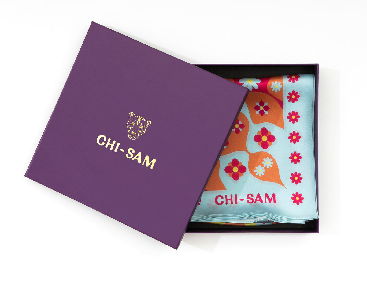 CIRCUS — Sunset Bloom | Silk Scarf