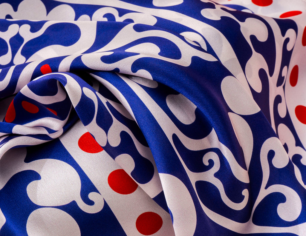 JUNE FLOWER — Summer Bloom | Silk Scarf