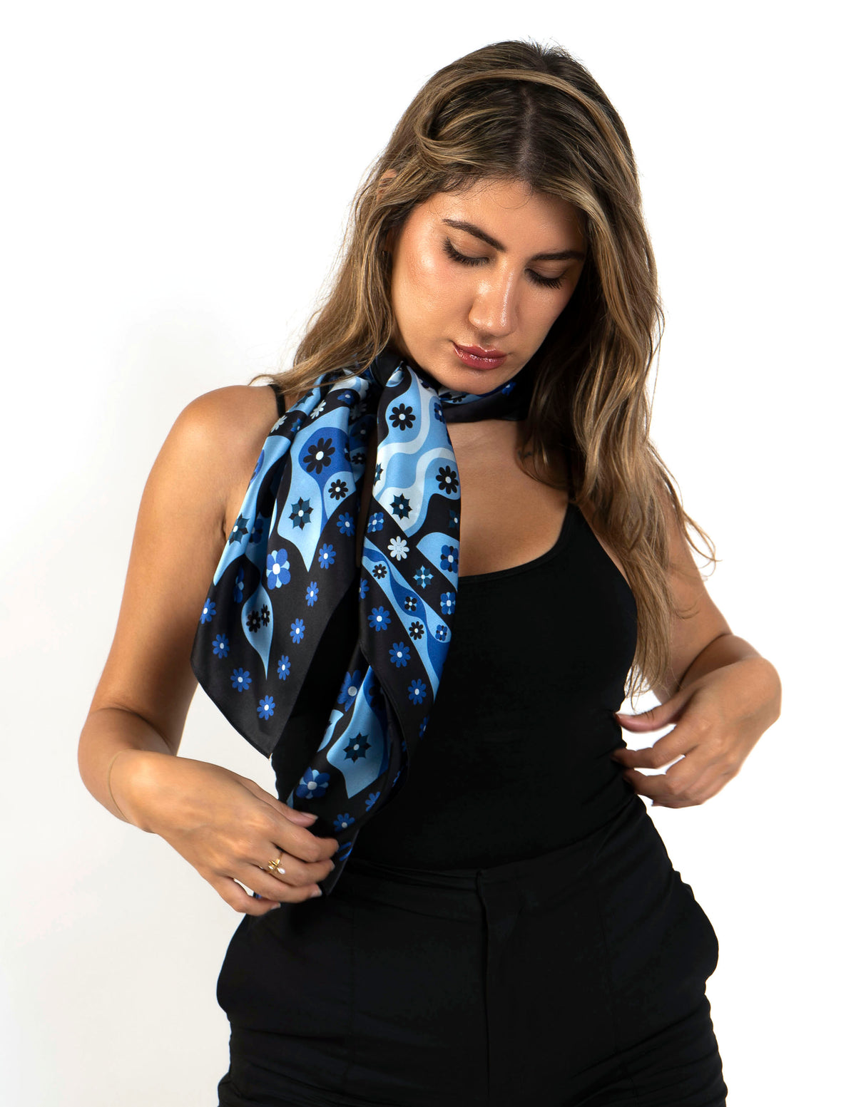 CIRCUS — Midnight Ink | Silk Scarf