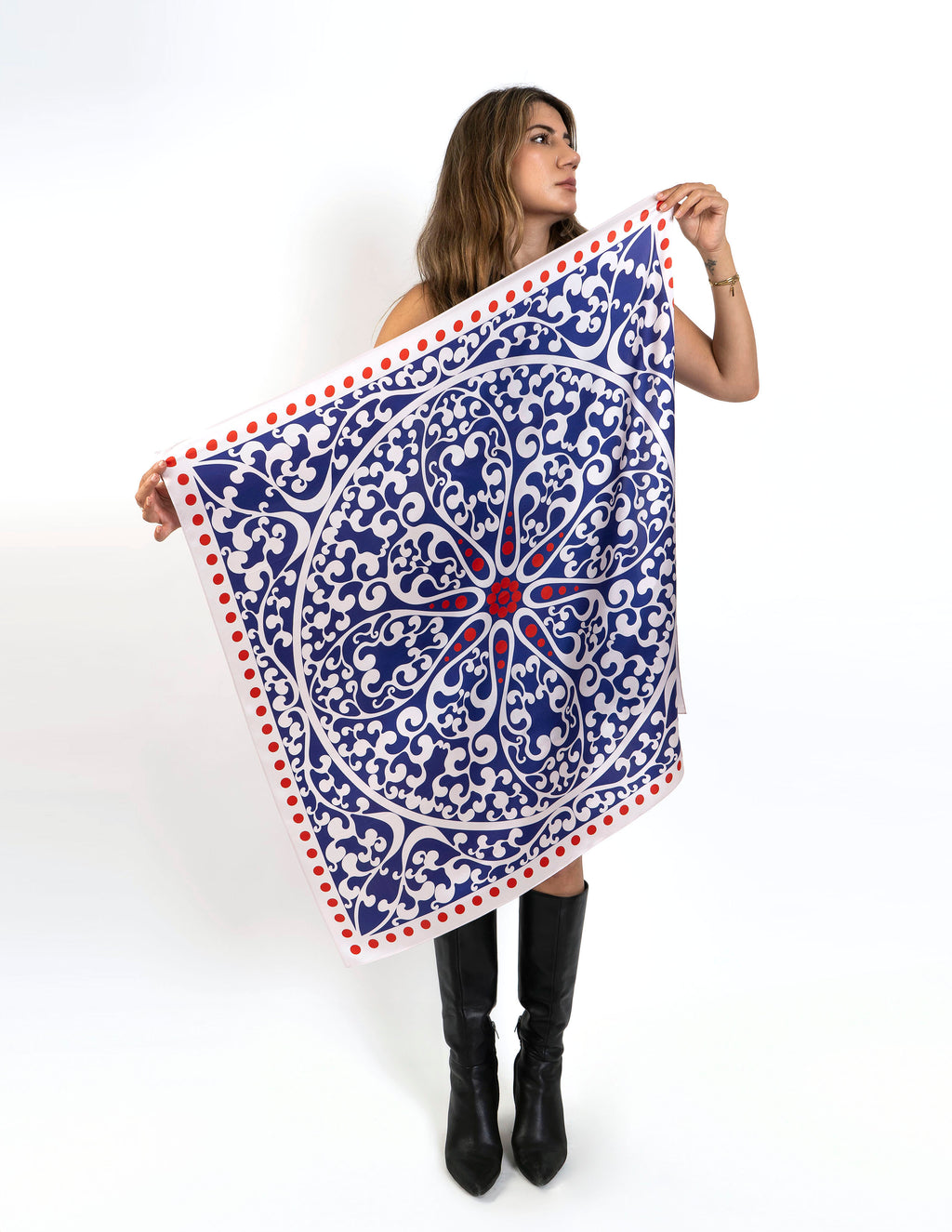 JUNE FLOWER — Summer Bloom | Silk Scarf