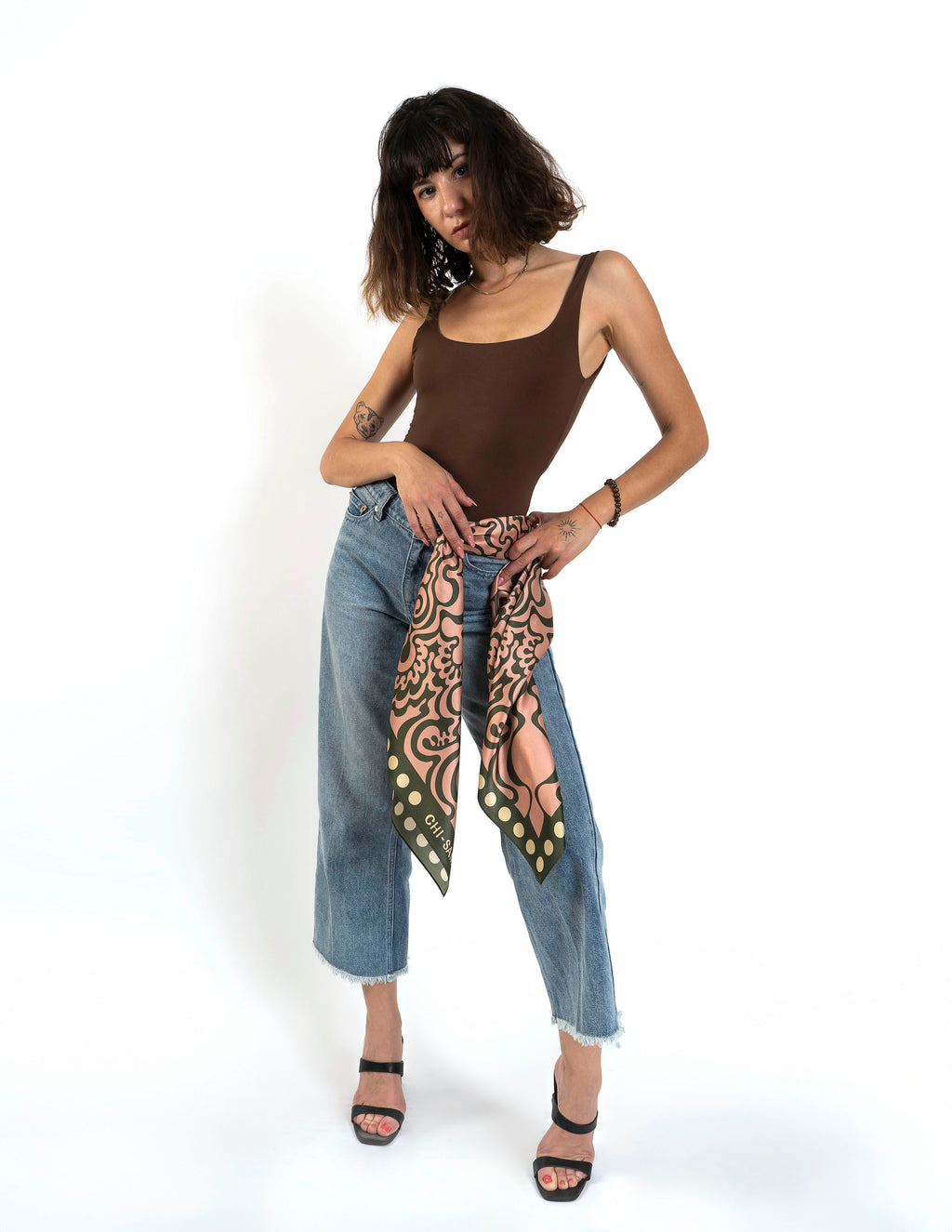 THE WITCH - Desert Rose | Silk Scarf