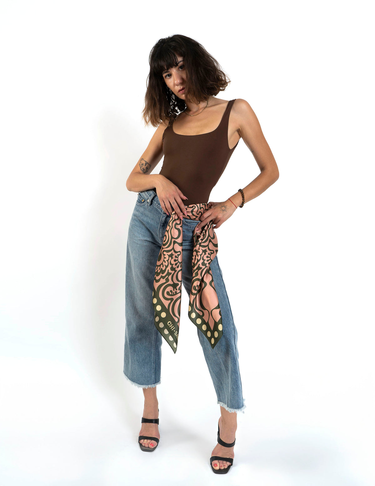 THE WITCH - Desert Rose | Silk Scarf