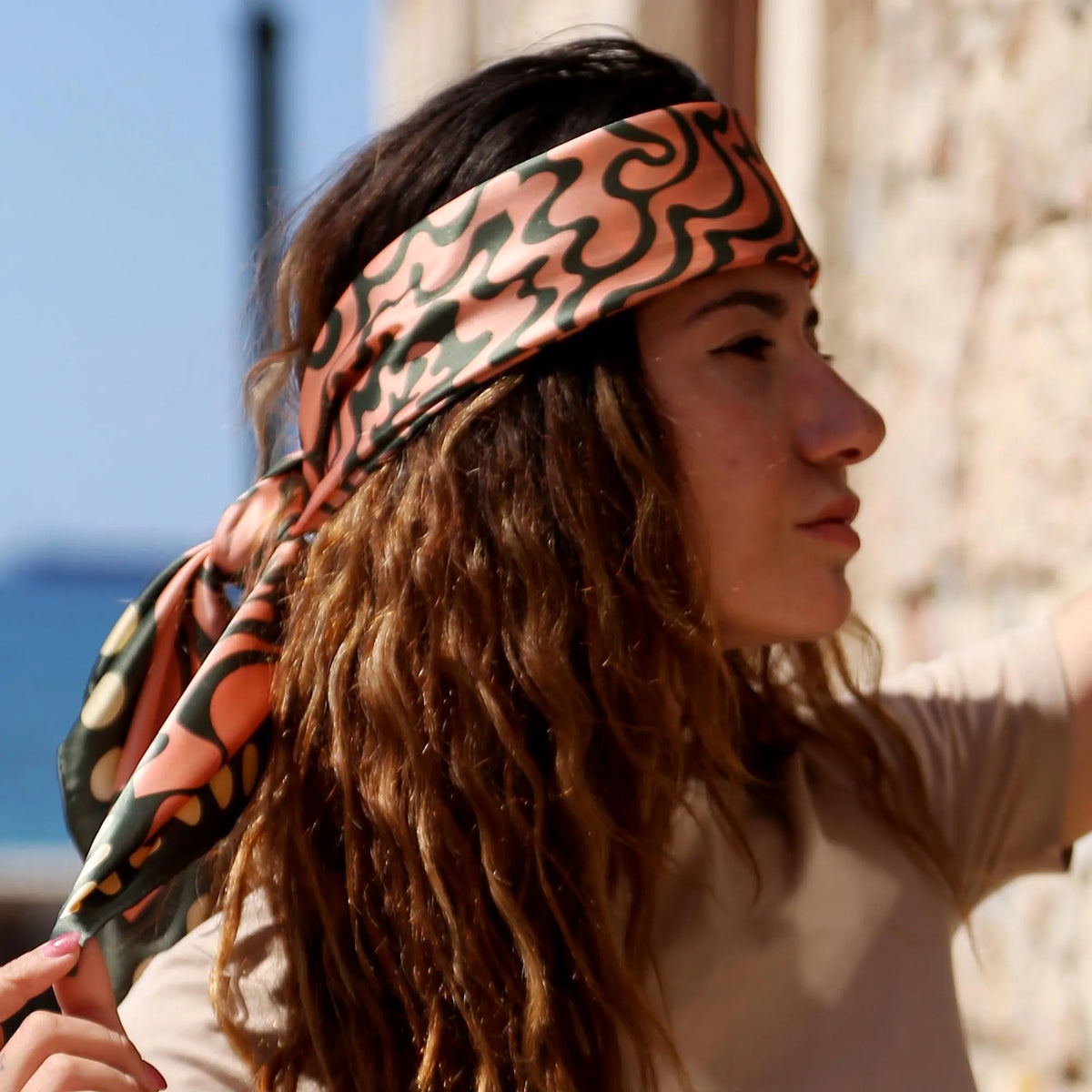 THE WITCH - Desert Rose | Silk Scarf