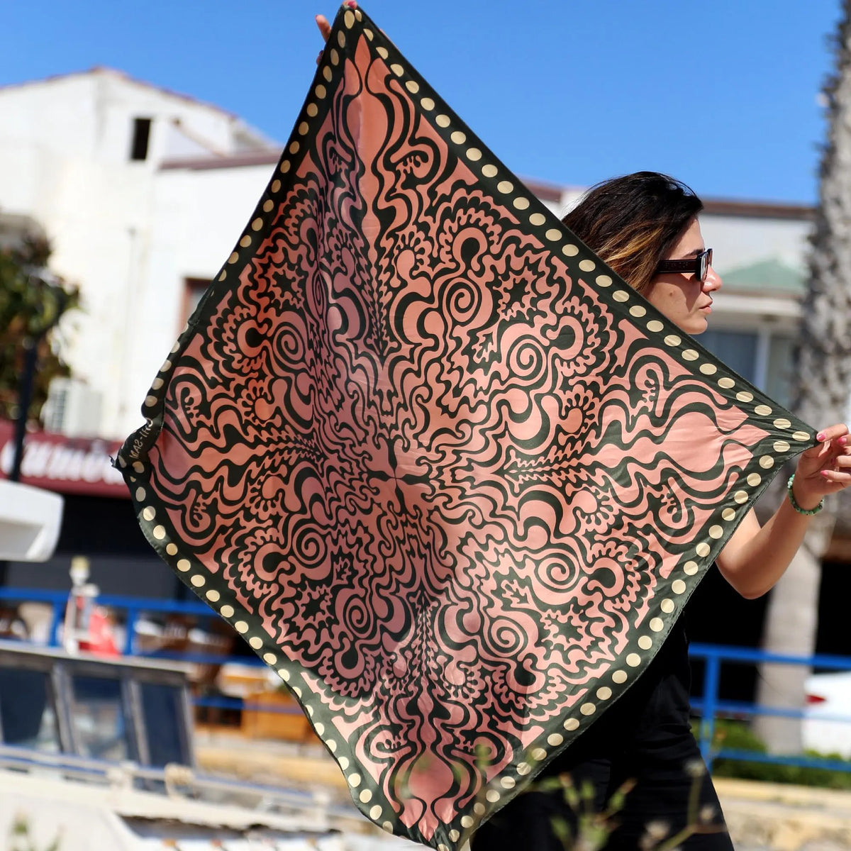 THE WITCH - Desert Rose | Silk Scarf